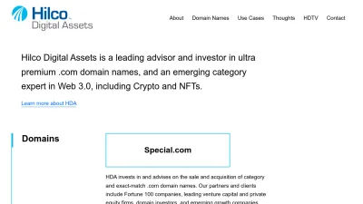 Screenshot preview of hilcodigital.com