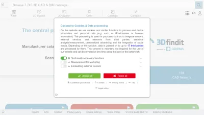 Screenshot preview of 3dfindit.com