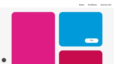 Screenshot preview of kids.mattel.com