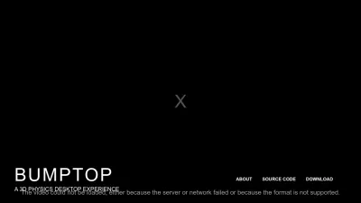 Screenshot preview of bumptop.github.io