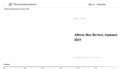Screenshot preview of mysubscriptionaddiction.com