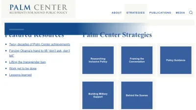 Screenshot preview of palmcenterlegacy.org