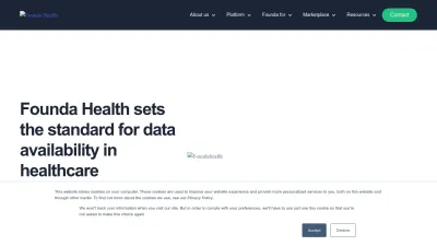 Screenshot preview of foundahealth.com