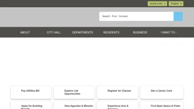 Screenshot of Paloalto.gov