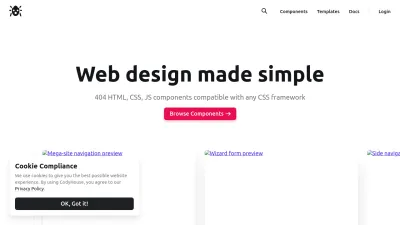 Screenshot preview of codyhouse.co
