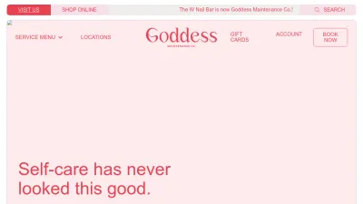 Screenshot preview of goddessmaintenanceshops.com