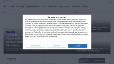 Screenshot preview of sportsview.co.uk