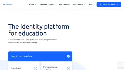 Screenshot preview of clever.com