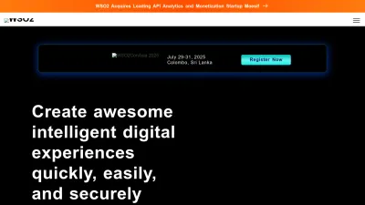 Screenshot preview of wso2.com