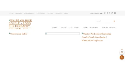Screenshot preview of whiteonricecouple.com