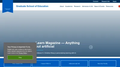 Screenshot preview of ed.buffalo.edu