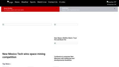 Screenshot preview of kob.com