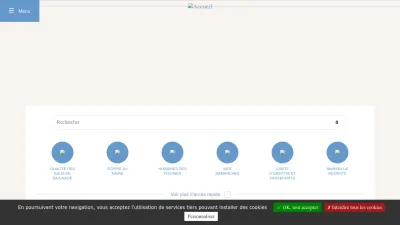 Screenshot preview of marseille.fr