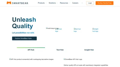Screenshot preview of smartbear.com