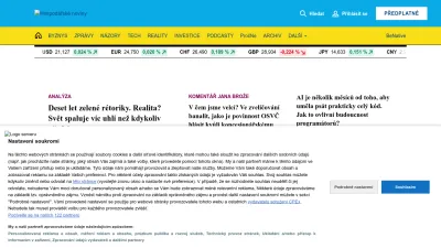 Screenshot preview of hn.cz