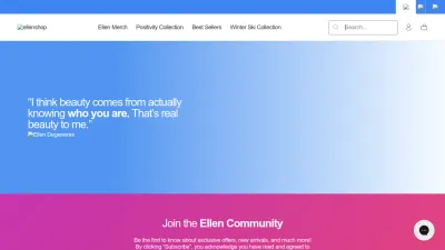 Screenshot of Ellenshop.com