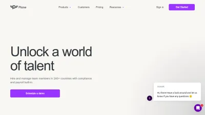 Screenshot preview of plane.com