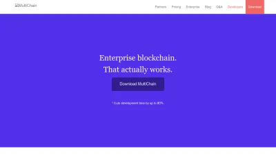 Screenshot preview of multichain.com