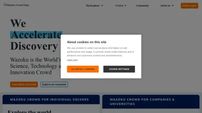 Screenshot of Wazokucrowd.com