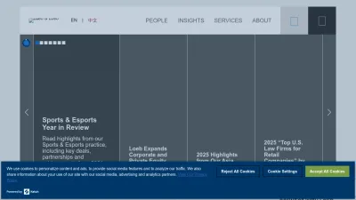 Screenshot preview of loeb.com