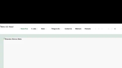 Screenshot preview of metro.us
