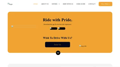 Screenshot preview of snapride.app