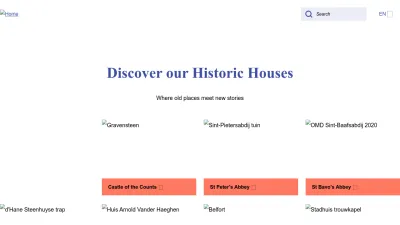 Screenshot preview of historischehuizen.stad.gent
