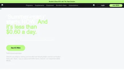 Screenshot of Bodi.com