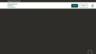 Screenshot preview of sustainability.stanford.edu