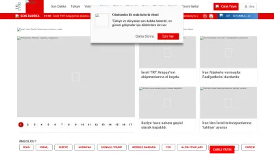 Screenshot preview of cnnturk.com