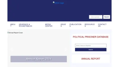 Screenshot preview of cecc.gov