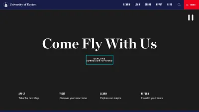 Screenshot preview of udayton.edu