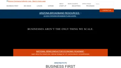 Screenshot preview of azcommerce.com