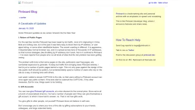 Screenshot preview of icio.us