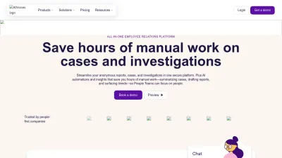 Screenshot preview of allvoices.co