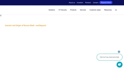 Screenshot preview of ssh.com