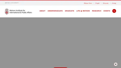 Screenshot of Home.watson.brown.edu