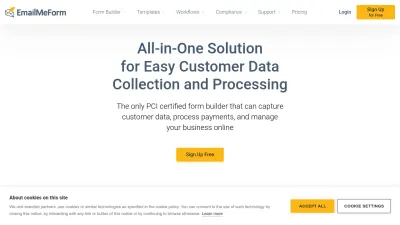 Screenshot preview of emailmeform.com
