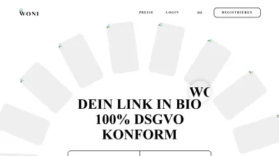 Screenshot of Wonderlink.de