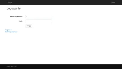 Screenshot preview of townapp.pl