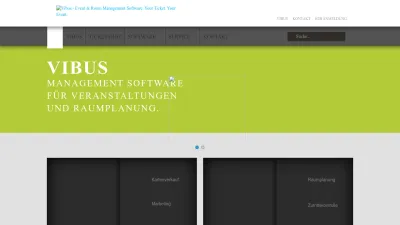 Screenshot preview of vibus.de