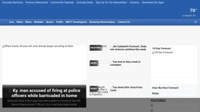 Screenshot preview of wkyt.com
