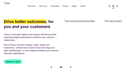 Screenshot of Inviqa.com