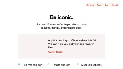 Screenshot preview of iconfactory.com