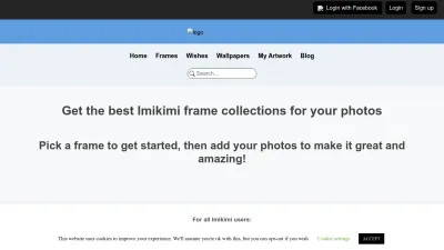 Screenshot preview of imikimi.co