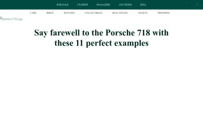 Screenshot preview of classicdriver.com