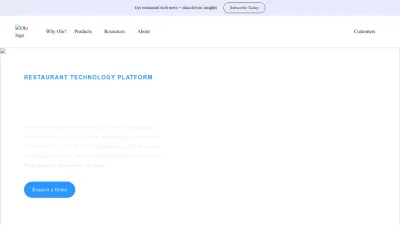 Screenshot preview of olo.com