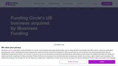 Screenshot preview of fundingcircle.com