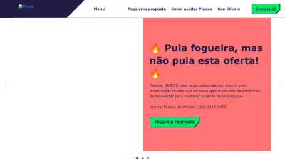 Screenshot preview of pluxee.com.br