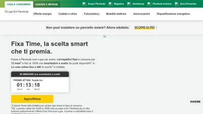 Screenshot preview of eniplenitude.com